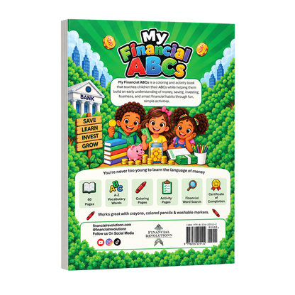 PREORDER My Financial ABCs: Coloring & Activity Book