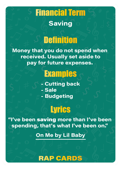 Rap Cards